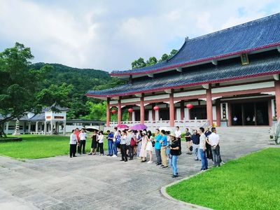 韶关文旅推介考察团参访砚峰书院淡浮院