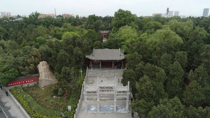 河南南阳快速推进卧龙岗武侯祠文化园项目